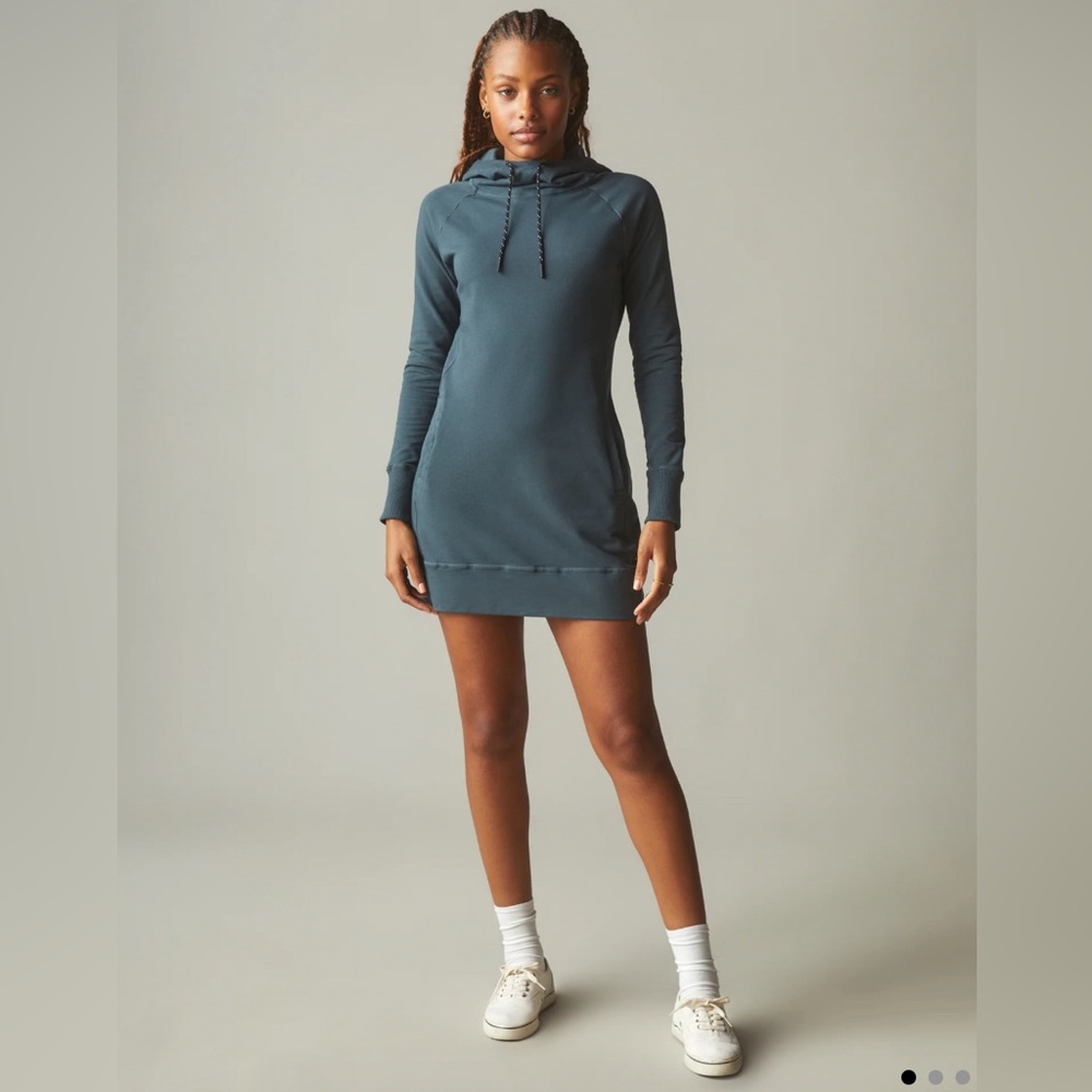 American Giant Hoody Dress xs Indigo Blue